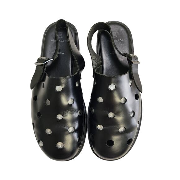 ANREALAGE S/S 20 Loafers Size US 10 Black Palais de Tokyo Paris Fashion Week - Picture 3 of 14